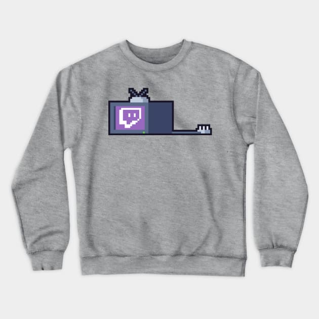 Twitch.TV Crewneck Sweatshirt by timbo